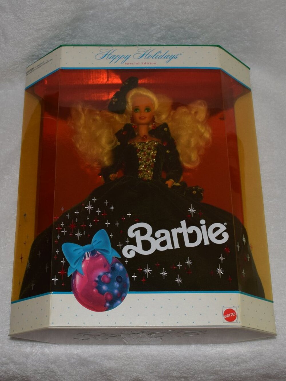 Vintage Holiday Barbie Special Edition Barbie Doll Mattel 1991 #1871 New In Box